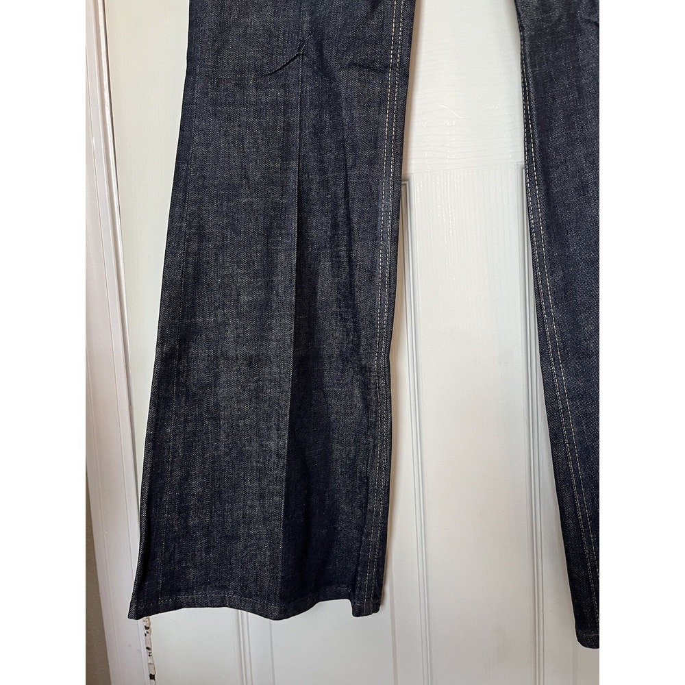 Marc By Marc Jacobs Charlie P02 High Rise Stretch Flare Leg Jeans Dark Wash 28 - Picture 4 of 11